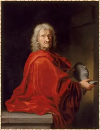 Philippe de Buyster (1595-1688), sculptor, by Philippe Vignon