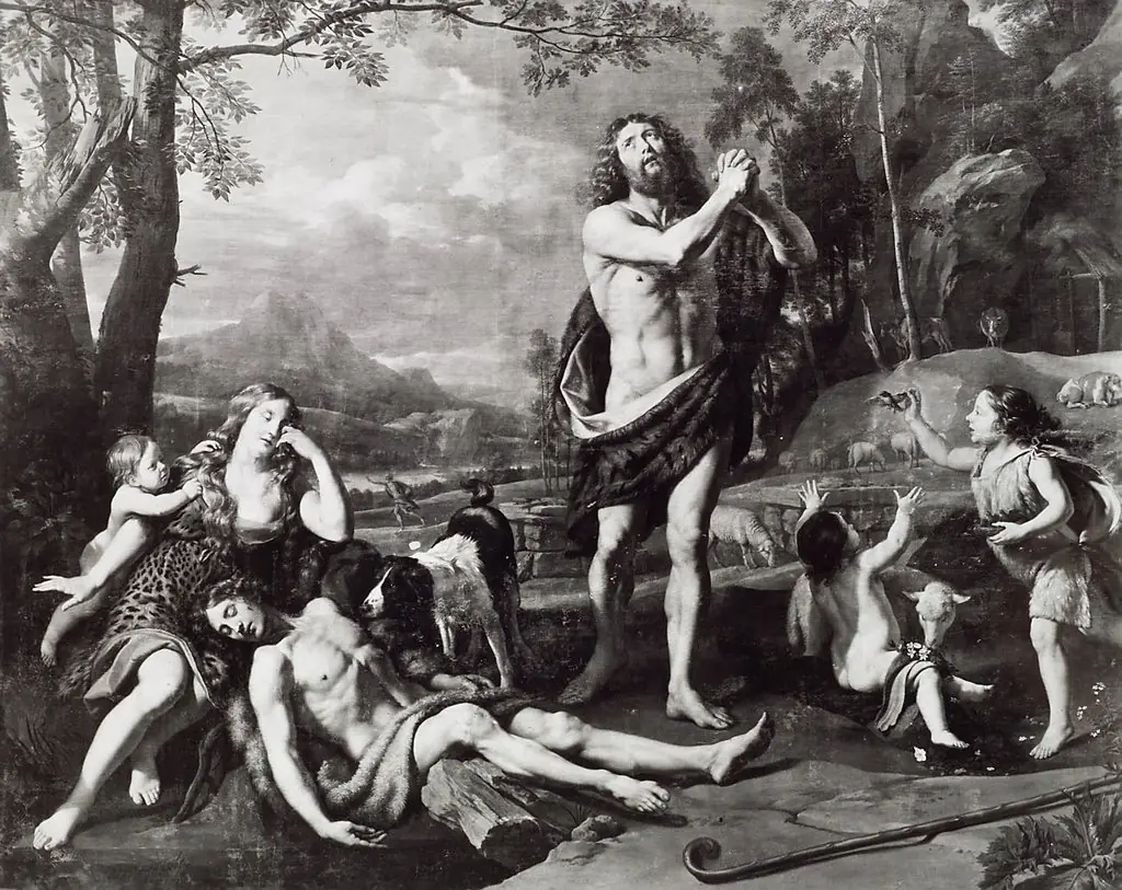 Beweinung Abels, by Philippe de Champaigne