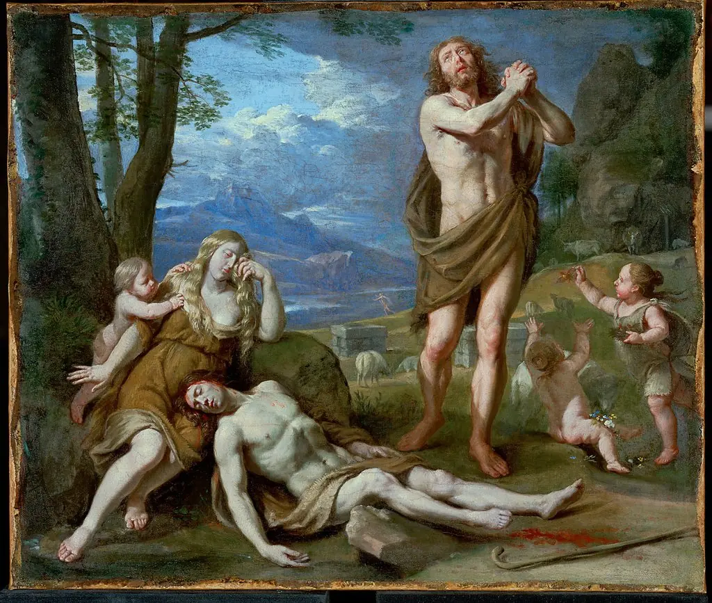 Beweinung Abels, by Philippe de Champaigne