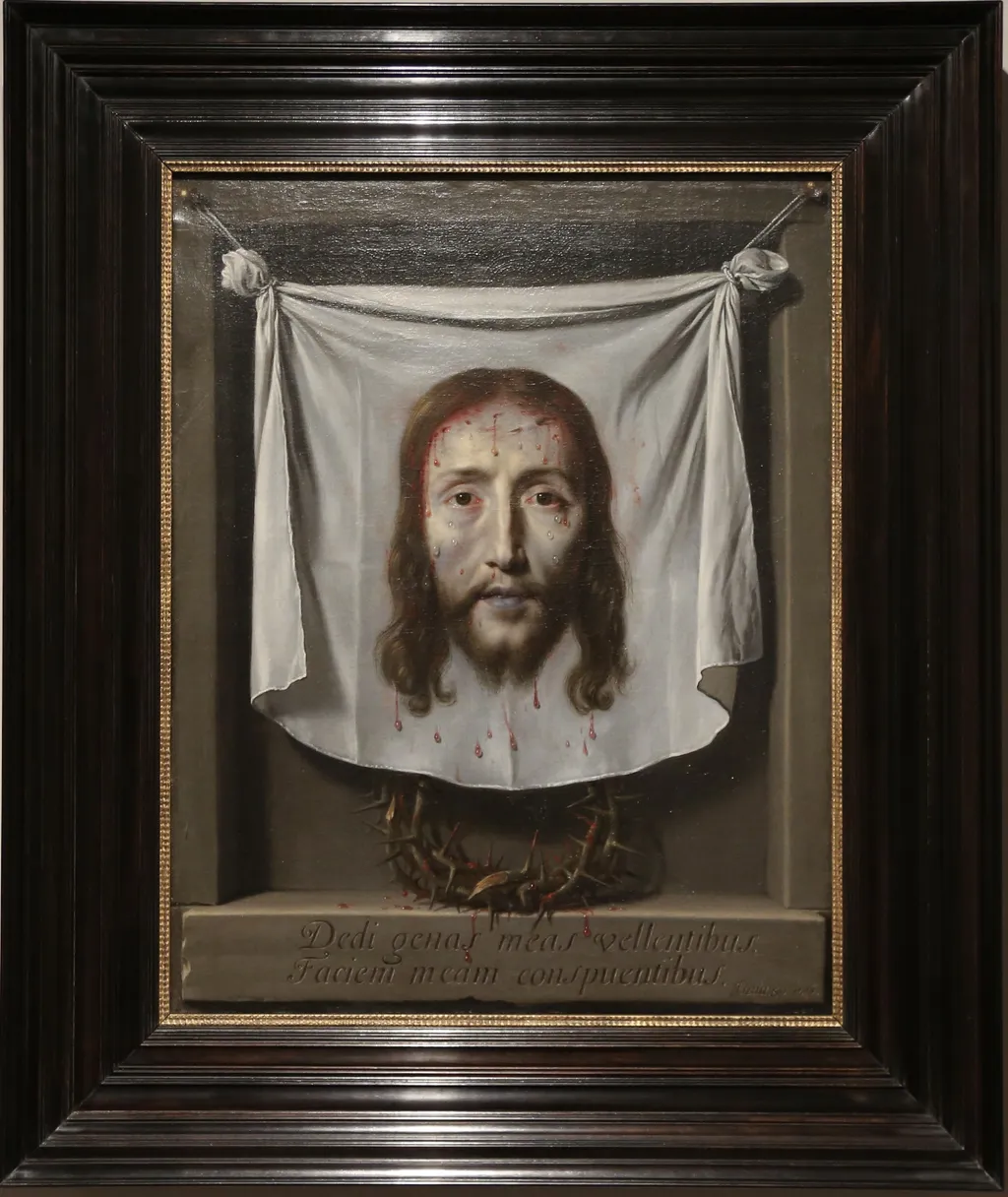 Le Voile de sainte Véronique, by Philippe de Champaigne, oil, 1648