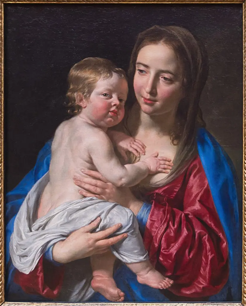 Madonna and Child, by Philippe de Champaigne