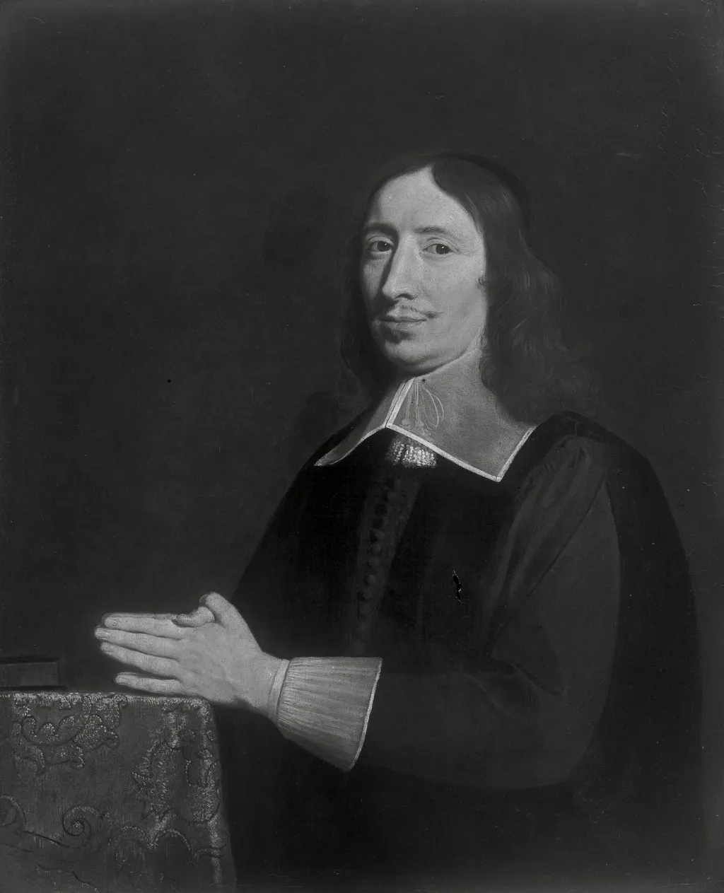 Portrait of a man, by Philippe de Champaigne, paint, 1648