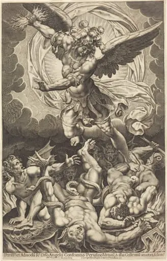 The Fall of the Rebellious Angels, by Philippe Thomassin