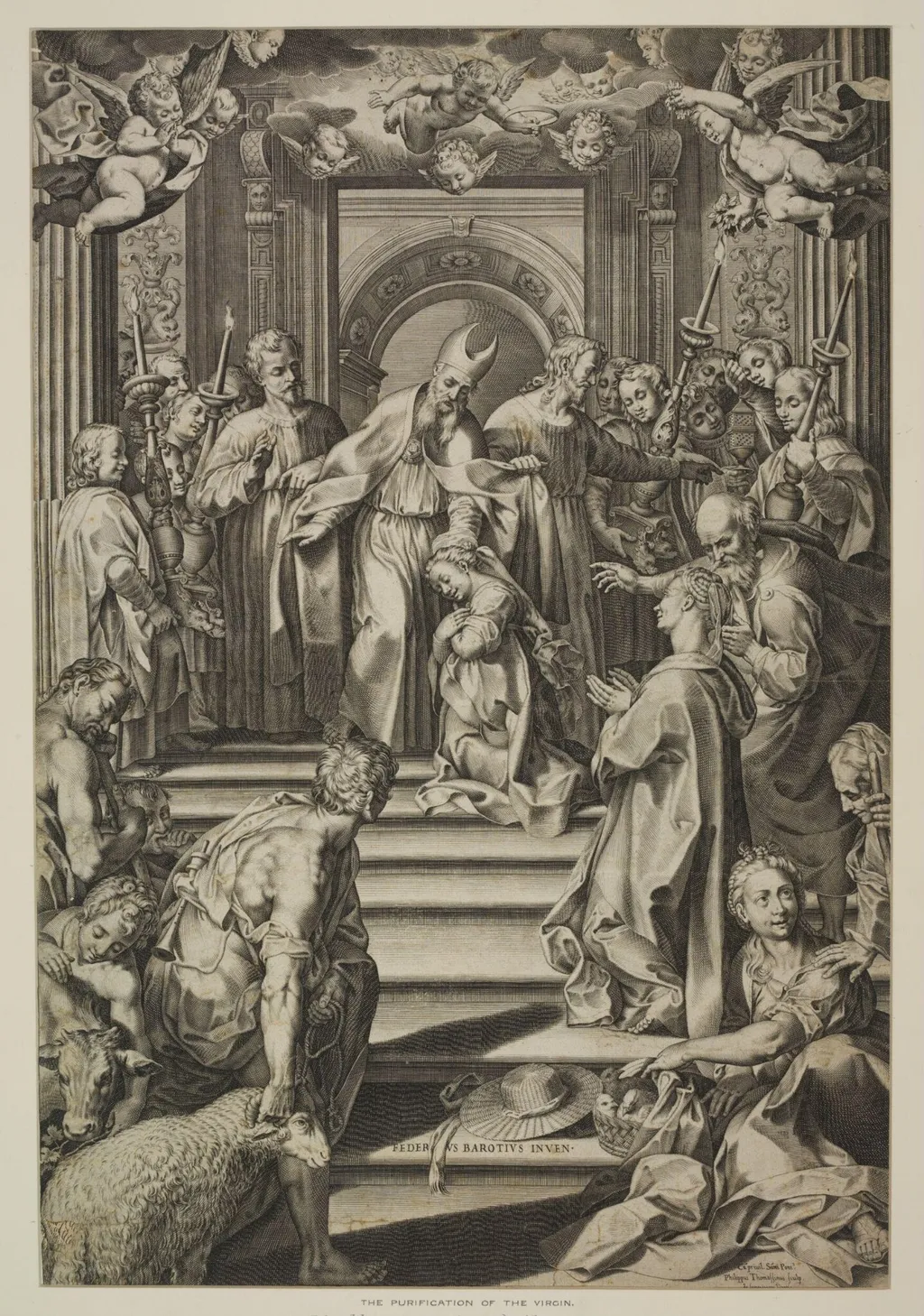The Purification of the Virgin, by Philippe Thomassin, 1650
