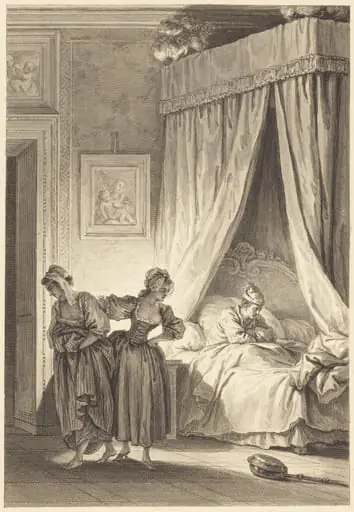 La gageure des trois commeres: La servante, by Philippe Triere