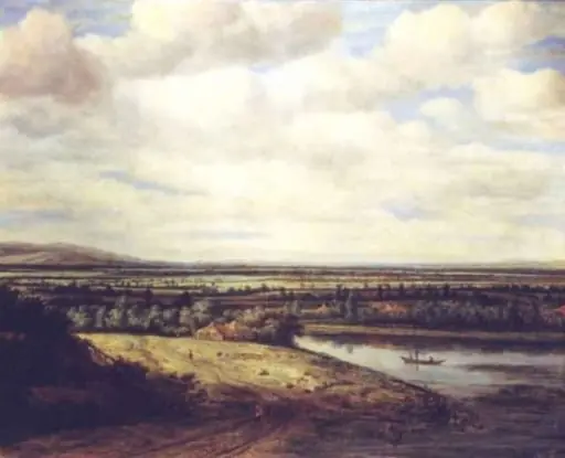 Peisaj olandez, by Philips de Koninck