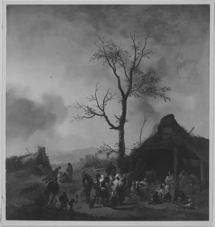 A Gypsy Encampment, by Philips Wouwerman
