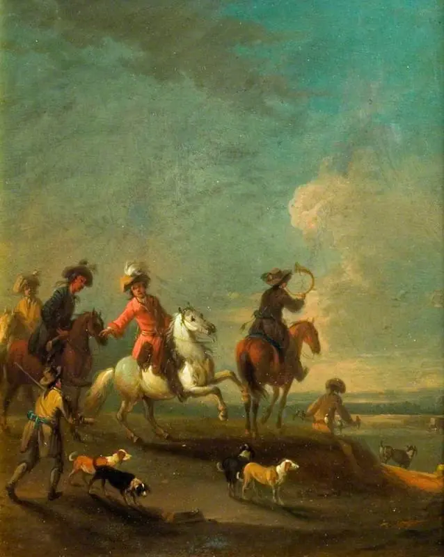 A Hawking Party, by Philips Wouwerman