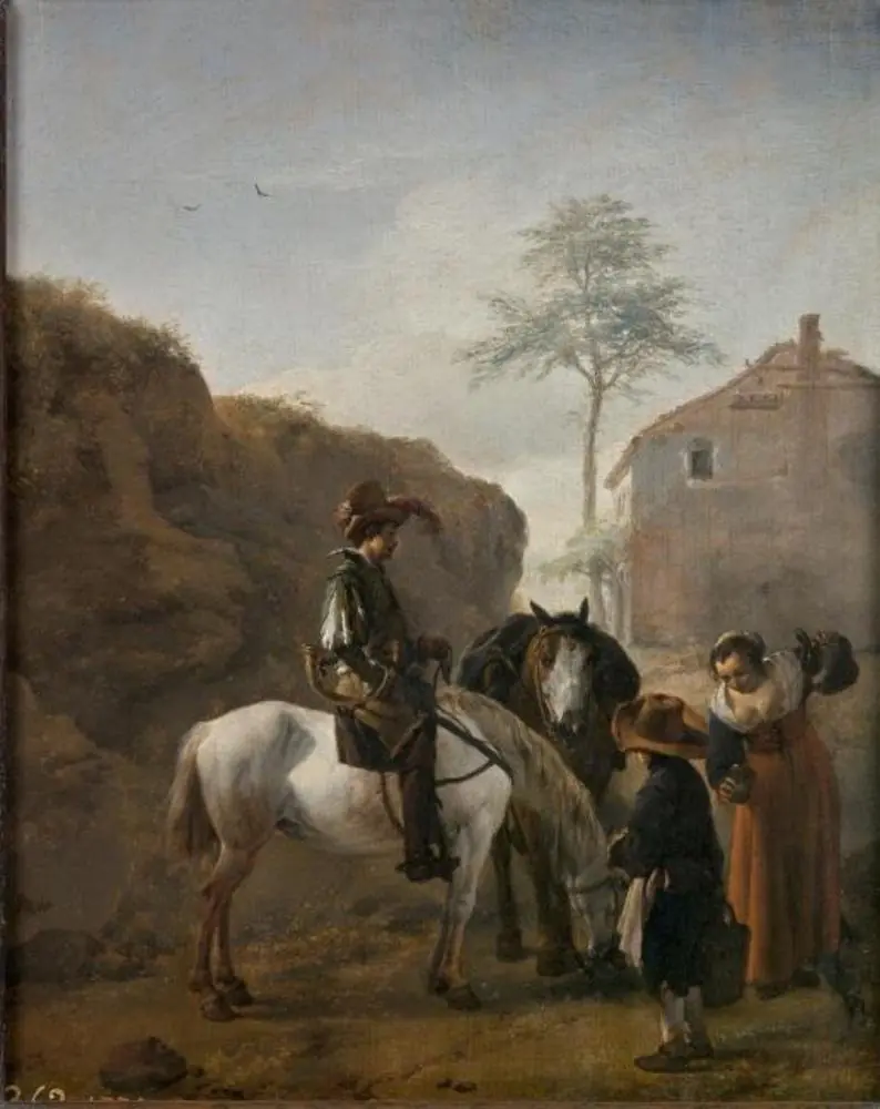 A Huntsman, by Philips Wouwerman
