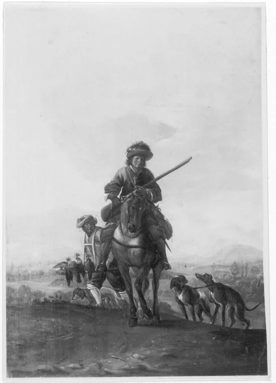 Auszug zur Falkenbeize (Kopie nach), by Philips Wouwerman, unspecified, 1643