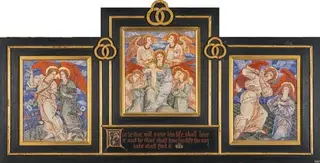 Three Studies for the Decoration of the first Mortuary Chapel, the Royal Hospital for Sick Children, Edinburgh, by Phoebe Anna Traquair