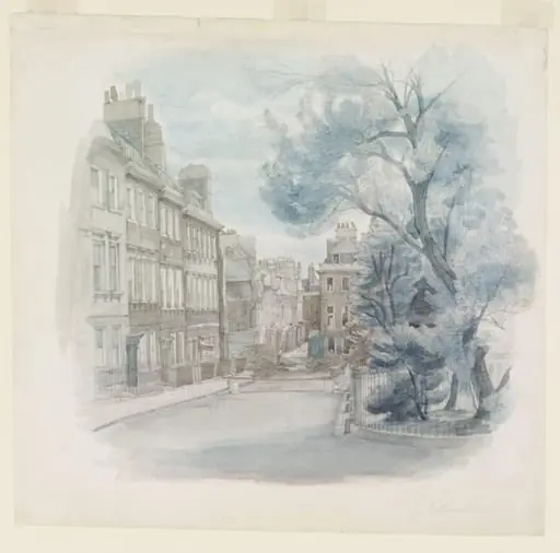 Catharine Place, Bath, Somerset, by Phyllis Ginger
