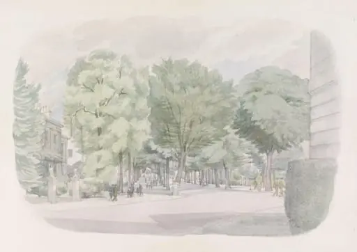 The Promenade, Cheltenham, Gloucestershire, by Phyllis Ginger