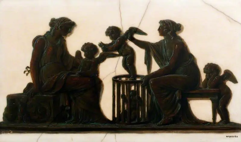 The Sale of Cupids, by Piat Joseph Sauvage