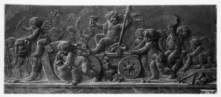 The Triumph of Bacchus, by Piat Joseph Sauvage, oil, 1790