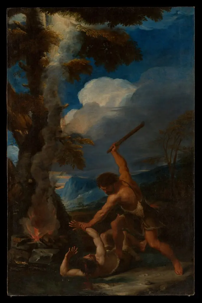 Cain Slaying Abel, by Pier Francesco Mola