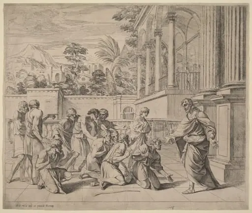 Joseph Identifying Himself to His Brothers, by Pier Francesco Mola