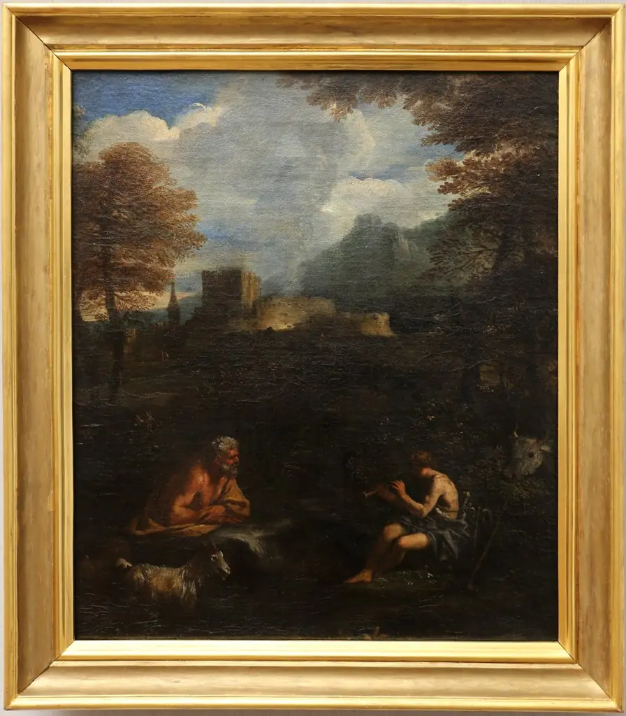 Mercury and Argus (Gemäldegalerie), by Pier Francesco Mola