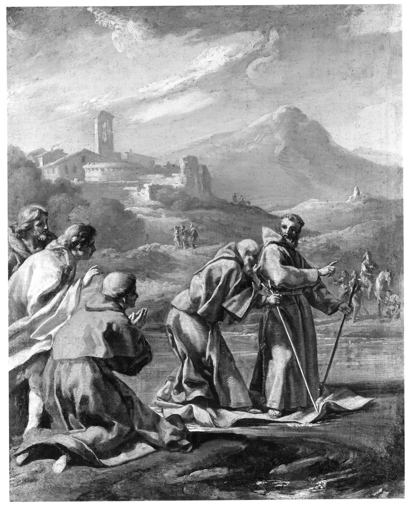 A Miracle of St. Peter of Alcántara, by Pier Leone Ghezzi