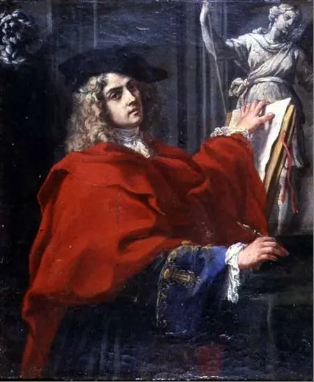 Self-portrait, by Pier Leone Ghezzi