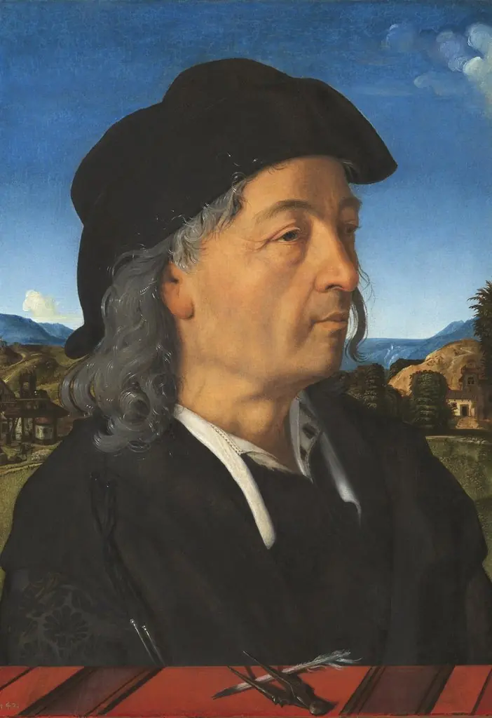 Portrait of Giuliano Giamberti da Sangallo, by Piero di Cosimo