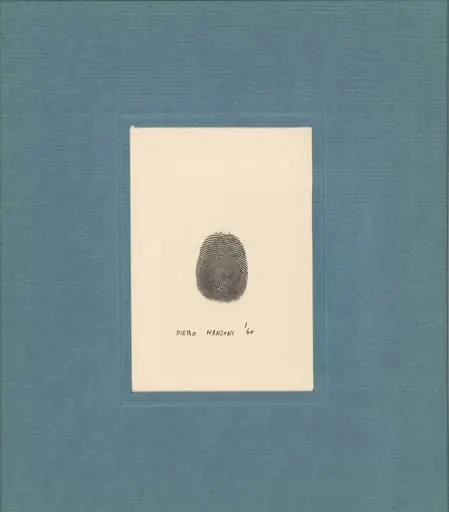 Untitled, by Piero Manzoni