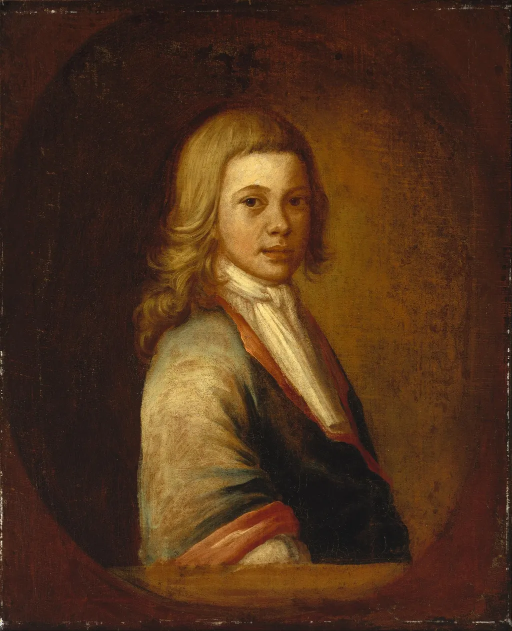 Portrait of a Boy, by Pierpont Limner, oil