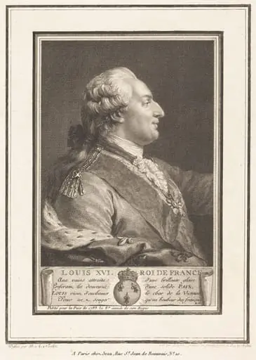 Louis XVI, Roi de France, by Pierre Adrien Le Beau
