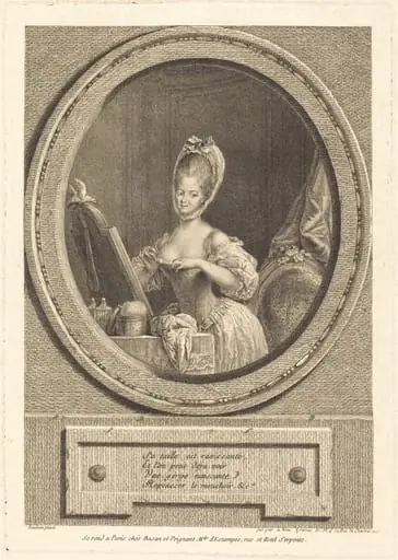 Sa taille est ravissante, by Pierre Adrien Le Beau