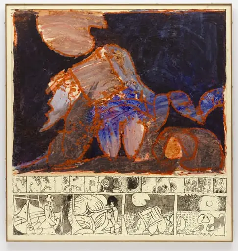 Untitled, by Pierre Alechinsky