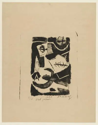 Untitled, by Pierre Alechinsky