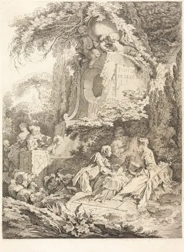 La Fontaine de l'Amour, by Pierre-Alexandre Aveline