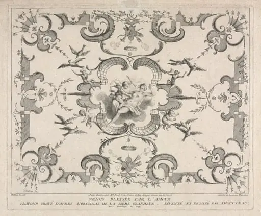 Venus Wounded by Cupid, by Pierre Alexandre Aveline