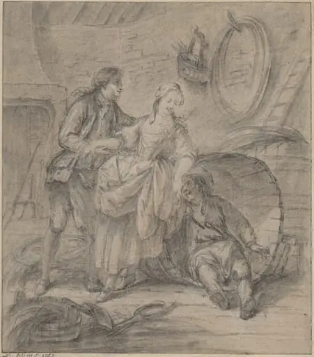 The Tale of the Cooper's Wife, by Pierre-Antoine Baudouin