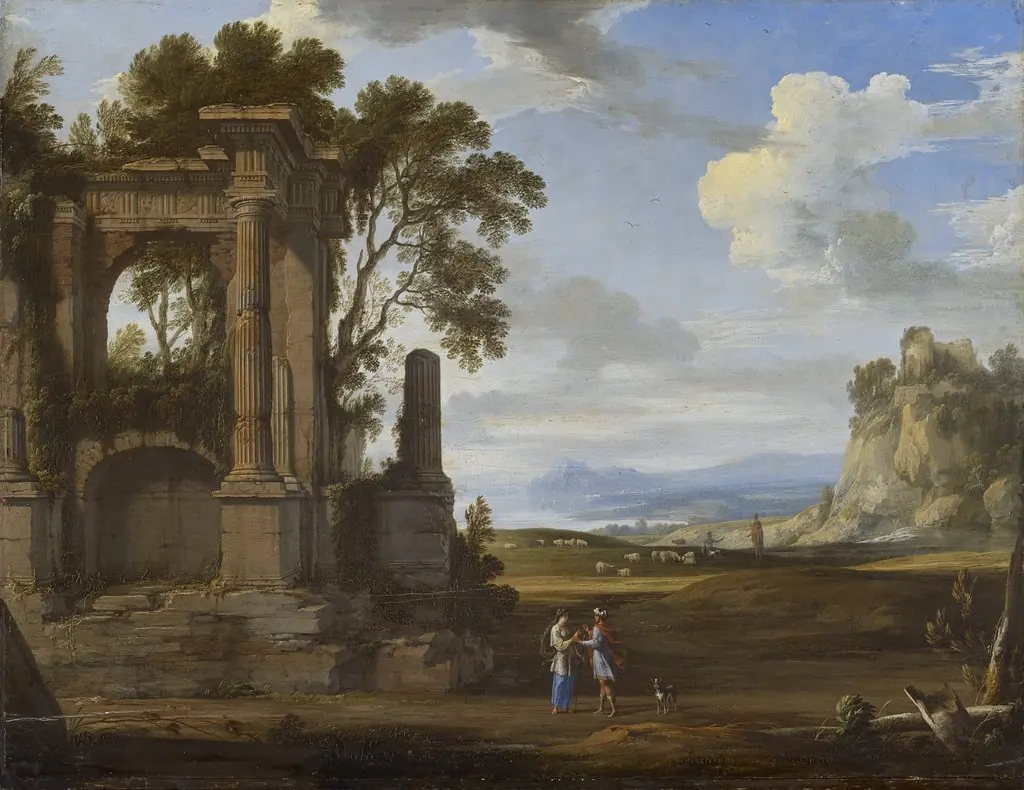 A Classical Landscape with Judah and Tamar, by Pierre-Antoine Patel