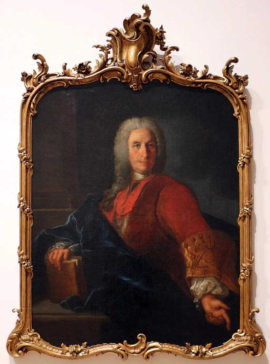 Portrait of Manuel de Azevedo Fortes, by Pierre-Antoine Quillard, unspecified, 1727