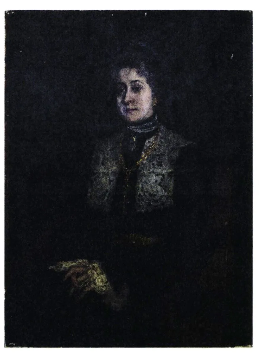 Portret de femeie, by Pierre-Auguste Bellet, unspecified, 1899