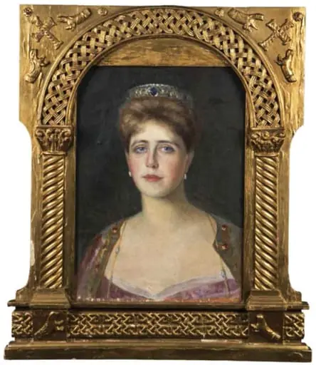 Portretul Principesei Maria, by Pierre-Auguste Bellet