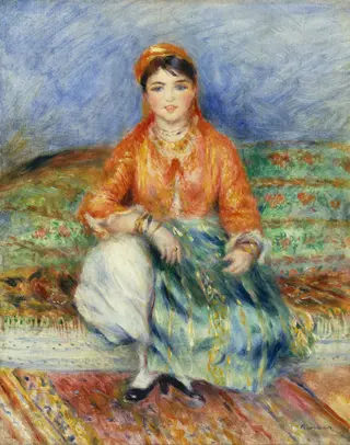 Algerian Girl, by Pierre-Auguste Renoir, 1891