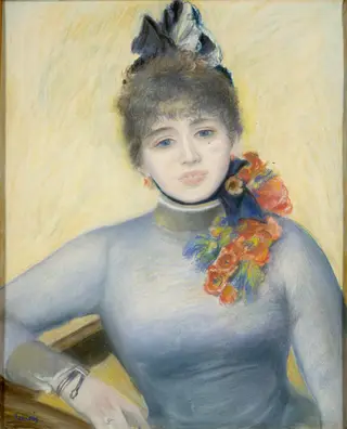 Caroline Rémy ("Séverine"), by Pierre-Auguste Renoir