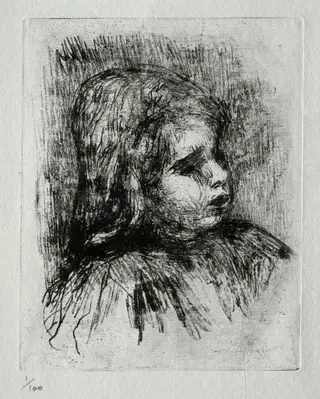 Claude Renoir, de trois-quarts à droite