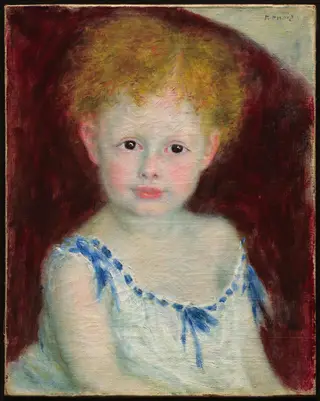 Jacques Bergeret as a Child, by Pierre-Auguste Renoir