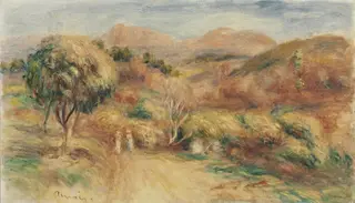 Landscape at Noon, by Pierre-Auguste Renoir, 1900