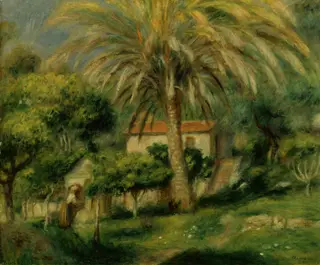Le Palmier, by Pierre-Auguste Renoir