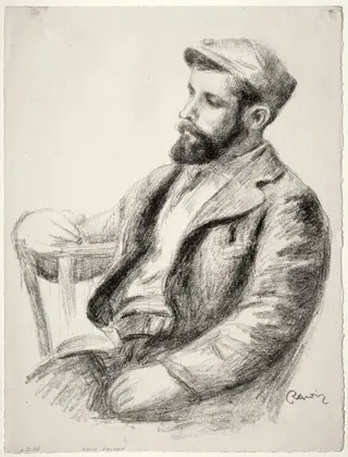 Louis Valtat, by Pierre-Auguste Renoir