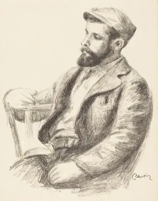 Louis Valtat, by Pierre-Auguste Renoir