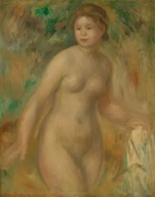 Nude, by Pierre-Auguste Renoir