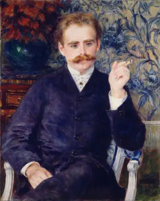 Portrait of Albert Cahen d’Anvers, by Pierre-Auguste Renoir