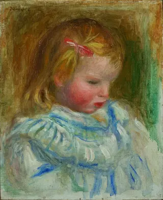 Portrait of Coco, by Pierre-Auguste Renoir