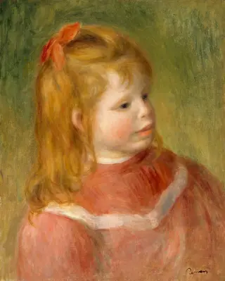 Portrait of Jean, by Pierre-Auguste Renoir
